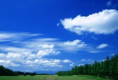 形容蓝天白云很美短句子,蓝天白云